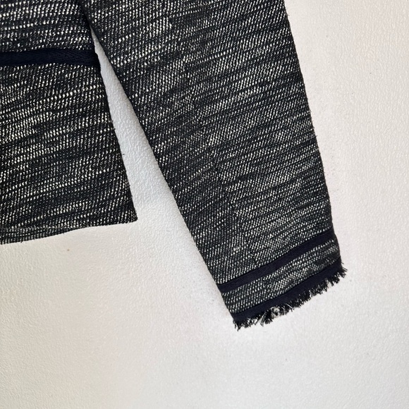 Vince Tweed Jacket in Black and White Size 6 - Picture 6 of 9